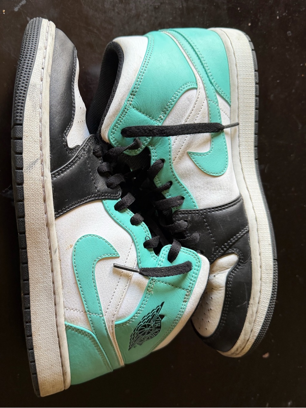 turquoise air Jordan 1 mid / aj1